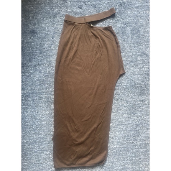 Jane Wade Chocolate Flip Skirt Women's Small‎